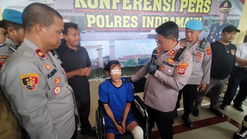 Tersangka Pelaku Curanmor Indramayu Ditembak Polisi, Ngaku Beraksi di 17 TKP