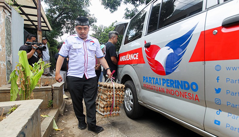 Pemuda Perindo Salurkan Bantuan Sembako untuk Tiko yang Hidup Terbengkalai  - Bagian 3