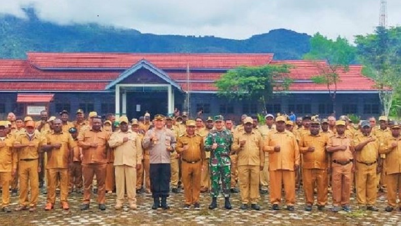 TNI-Polri Siap Amankan Oksibil, Danrem 172/PWY : Jangan Ragu Lapor jika Tahu Aksi KKB