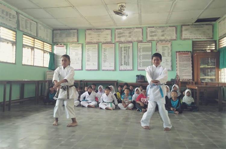 2 Pelajar SD di Bantul, Ukir Prestasi Karate Tingkat Nasional