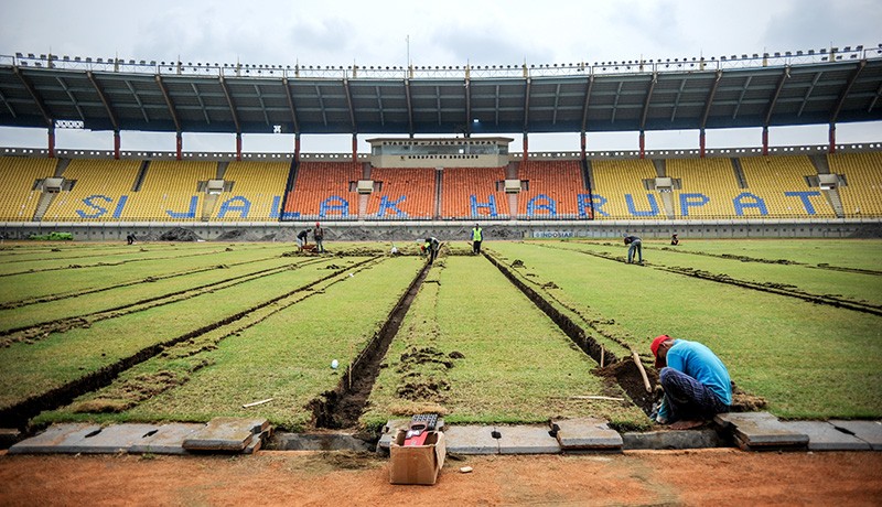 Stadion Si Jalak Harupat Bandung Direnovasi Jelang Piala Dunia U-20 - Bagian 1