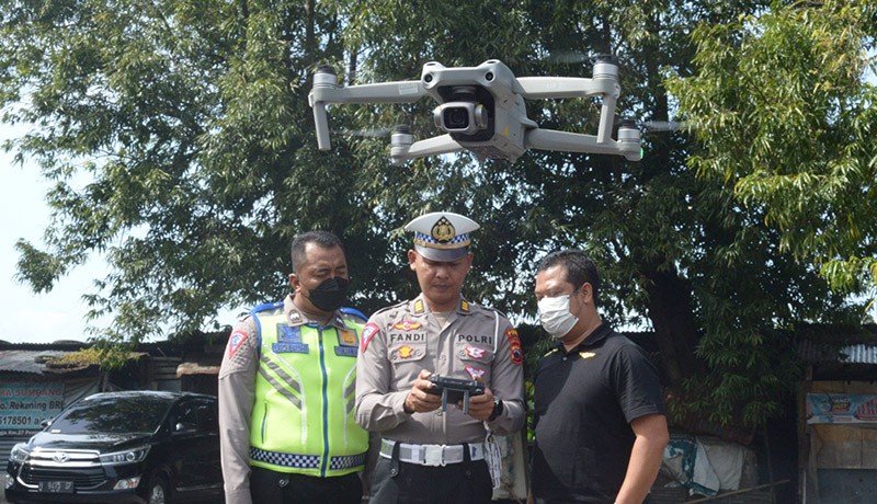 Uji Coba Tilang Elektronik dengan Drone - Bagian 1