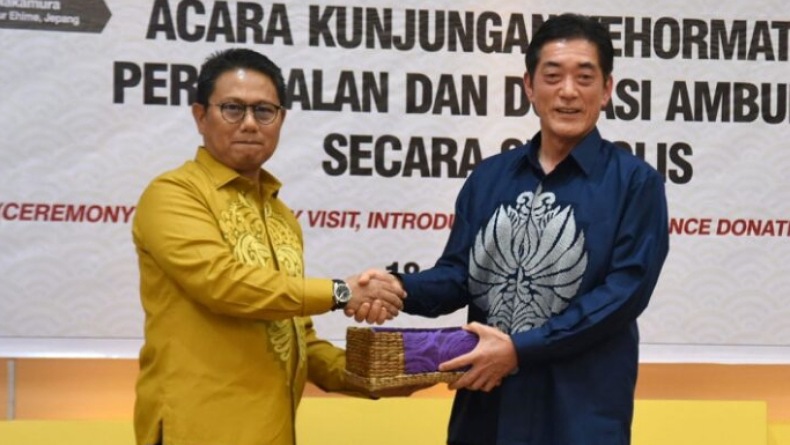 Bangga Kenakan Karawo, Delegasi Prefektur Ehime Akui Potensi Gorontalo Cukup Besar