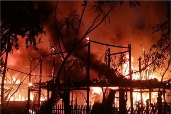 3 Rumah Panggung di Jeneponto Ludes Terbakar, Tidak Ada Korban Jiwa