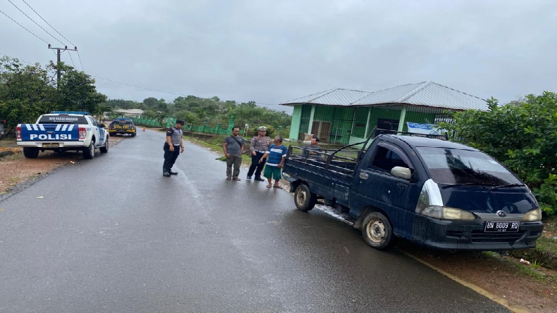 Tabrak Pikap Lagi Parkir, Pemotor di Bangka Barat Tewas Mengenaskan