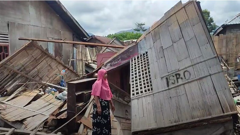 Sikka Diterjang Angin Puting Beliung, 35 Rumah dan 3 Gedung Sekolah Rusak