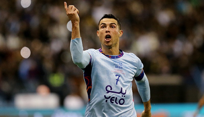 Momen Ronaldo Selebrasi Siuuu di Depan Messi dkk  - Bagian 2