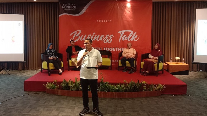 title Targetkan 4,4 Juta Lapangan Kerja Baru, Menparekraf Sandiaga Uno Dorong UMKM Naik Kelas Targetkan 4,4 Juta Lapangan Kerja Baru, Menparekraf Sandiaga Uno Dorong UMKM Naik Kelas