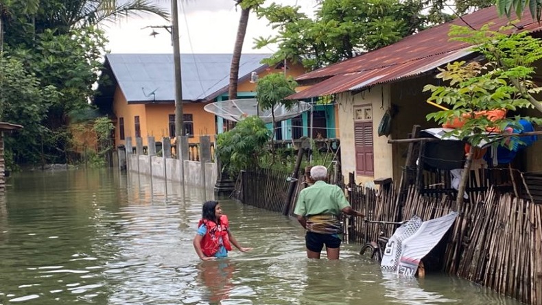 title Sejumlah Wilayah Aceh Terendam Banjir, 3.696 Jiwa di Pidie Mengungsi Sejumlah Wilayah Aceh Terendam Banjir, 3.696 Jiwa di Pidie Mengungsi