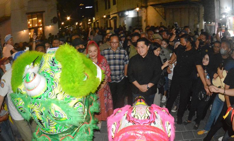 Pengembangan Kota Lama Semarang, Erick Thohir: Akan Dibangun Hotel Bintang 4