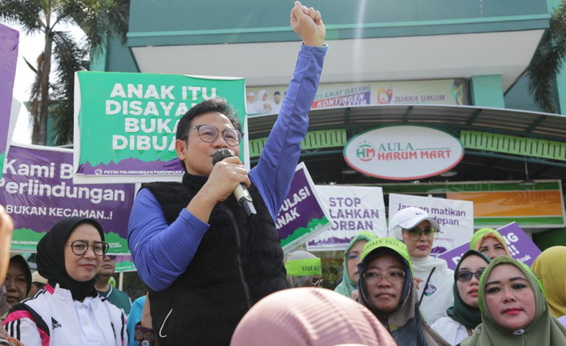 Muhaimin Inisiasi Gerakan Stop Kekerasan Pada Perempuan Dan Anak Nasional