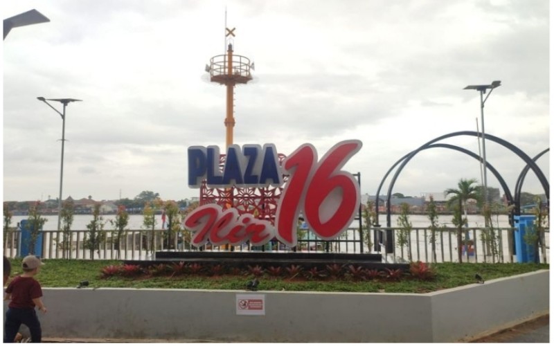 Jadi Ikon Baru Palembang, Plaza 16 Ilir Senilai Rp7,5 Miliar segera Diresmikan