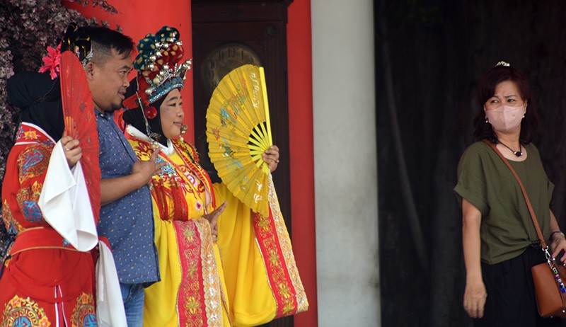 Kemeriahan Perayaan Imlek di Kelenteng Sam Poo Kong Semarang - Bagian 3
