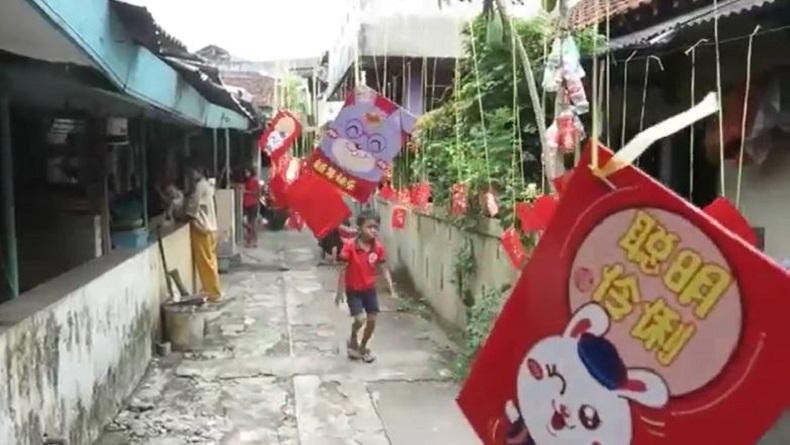 Perayaan Imlek di Purworejo, 1.000 Angpau Diperebutkan Anak-anak di Kampung Pecinan