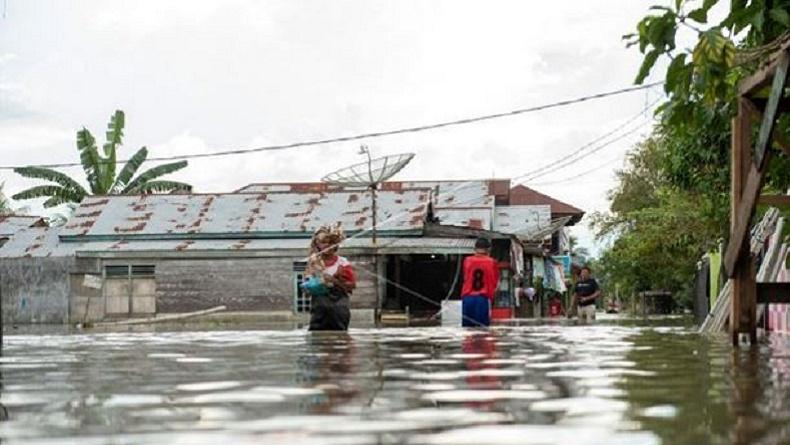 Banjir Rendam 6 Kabupaten di Aceh, 20.797 Warga Terpaksa Mengungsi