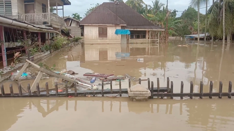 Banjir di Aceh Tamiang: 1 Balita Tewas Tenggelam, Kakek 82 Tahun Hilang Terseret Arus