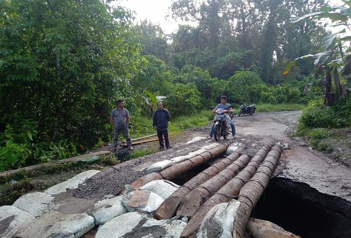Jalan Nasional di Nias Selatan Putus akibat Longsor, Lalu Lintas Terisolir 10 Jam