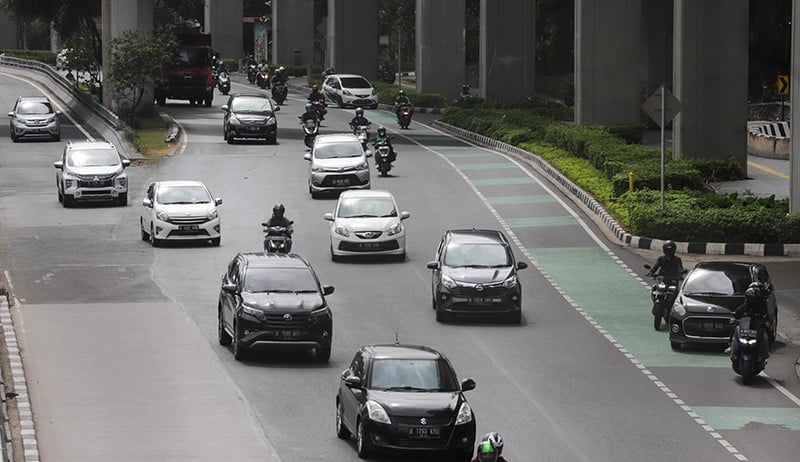 Suasana Lengang Jalan Ibu Kota saat Libur Cuti Bersama Imlek 2023 - Bagian 2