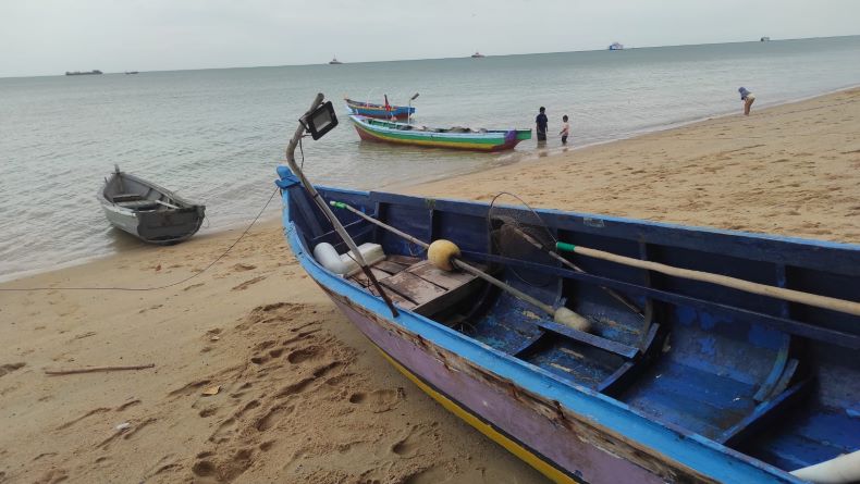 Cuaca Ekstrem, Hasil Tangkapan Nelayan di Bangka Barat Turun Drastis