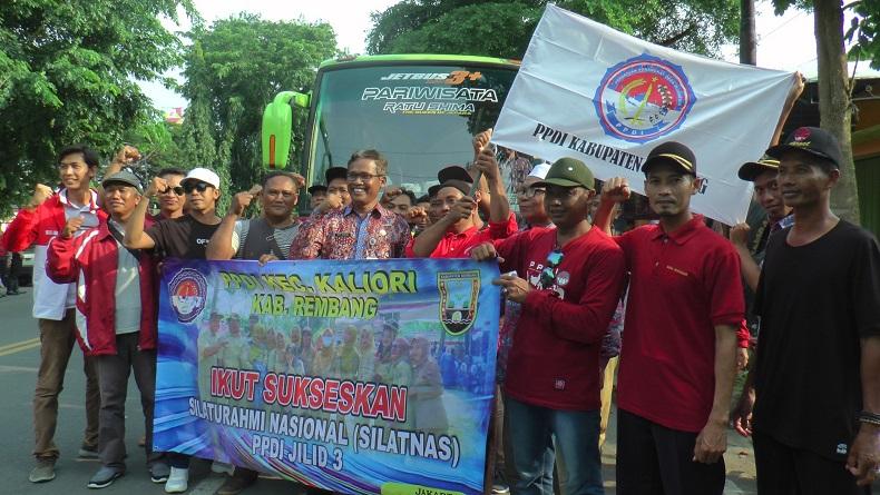 Ratusan Perangkat Desa di Rembang Berangkat ke Jakarta, Ini Tuntutan yang Diusung