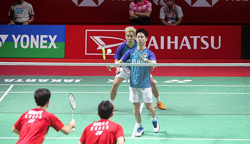 Indonesia Masters 2023, The Minions Kalahkan Pebulu Tangkis Korea Selatan  - Bagian 3