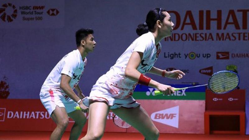 Hasil Indonesia Masters 2023: Dejan/Gloria Tersingkir usai Dikalahkan Pasangan Jepang