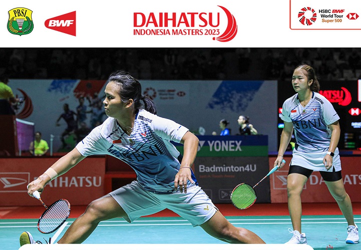 Hasil Indonesia Masters 2023: Kalah dari Duo Amerika, Rachel/Trias Tersingkir