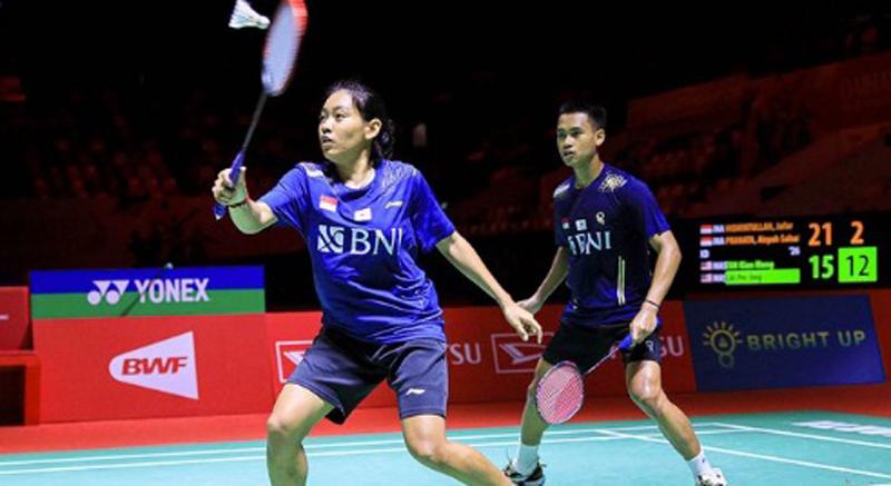 Hasil Indonesia Masters 2023: Dibungkam Feng/Huang, Jafar/Aisyah Gugur di Perempat Final