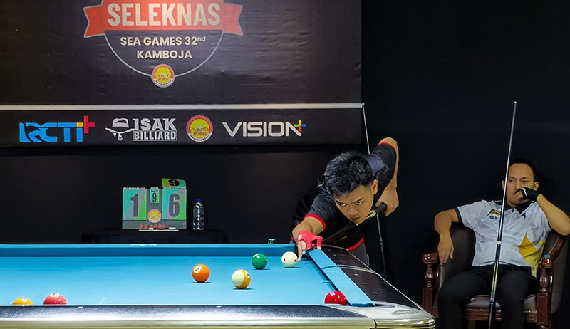 36 Atlet Biliar Ikuti Seleksi Nasional SEA Games Kamboja 2023 - Bagian 1