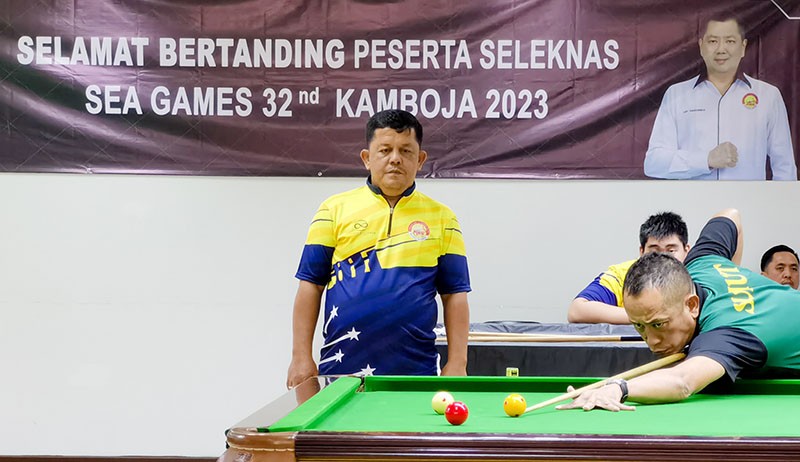 36 Atlet Biliar Ikuti Seleksi Nasional SEA Games Kamboja 2023 - Bagian 3