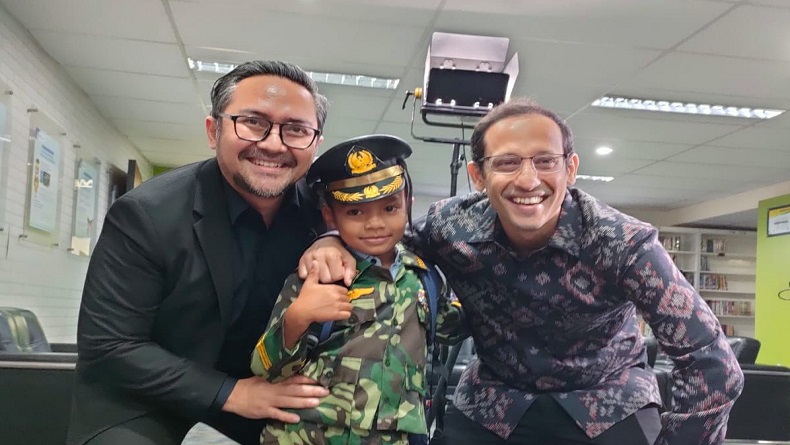 Nono Bocah Jenius asal NTT Juara Dunia Matematika Bertemu Nadiem Makarim, Tolak Hadiah Laptop