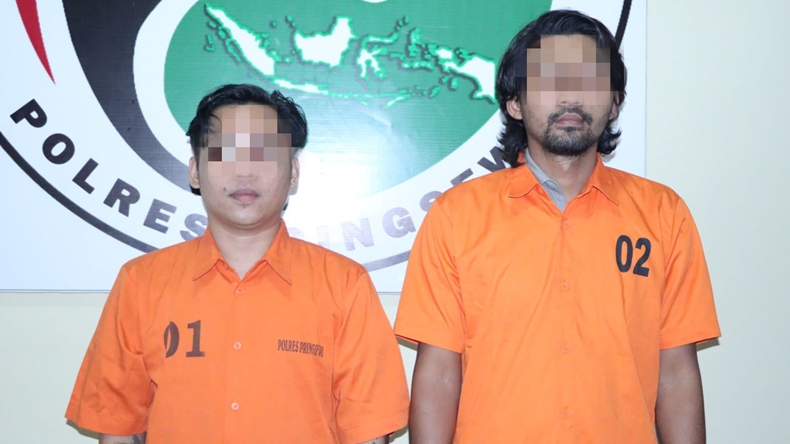  2 Pengedar Narkoba di Pringsewu Ditangkap, Polisi Temukan Buku Hikayat Pohon Ganja