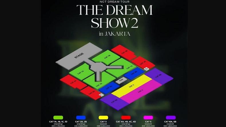 Harga Tiket NCT Dream The Dream Show 2, Mulai dari Rp1 Jutaan