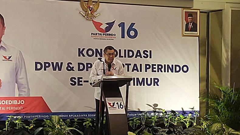 Konsolidasi DPW dan DPD se-Jatim, HT: Partai Perindo Hadir untuk Kesejahteraan Rakyat