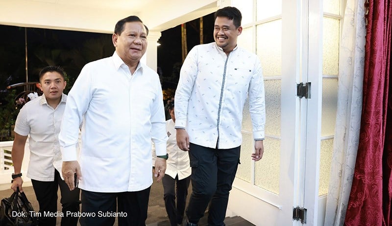 Usai Bertemu Gibran di Solo, Prabowo Kunjungi Bobby Menantu Jokowi di Medan - Bagian 3