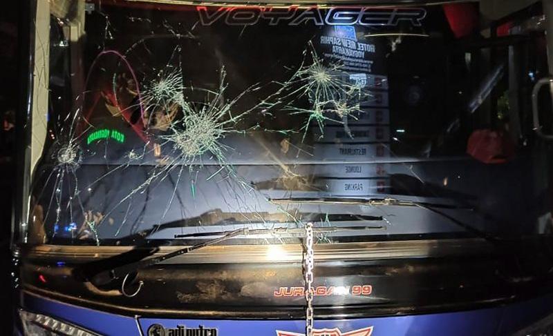  Polisi Tangkap 7 Pelaku Perusakan Bus Persis Solo, Diduga Oknum Suporter Persita Tangerang