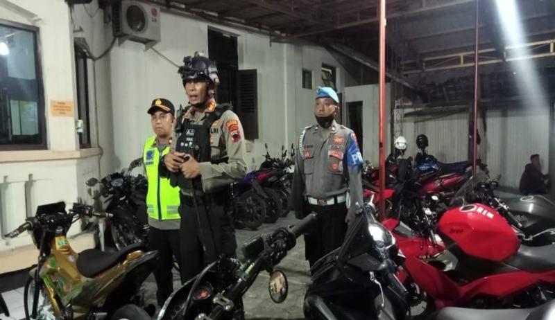 Razia Knalpot Brong, Polresta Solo Amankan 425 Sepeda Motor