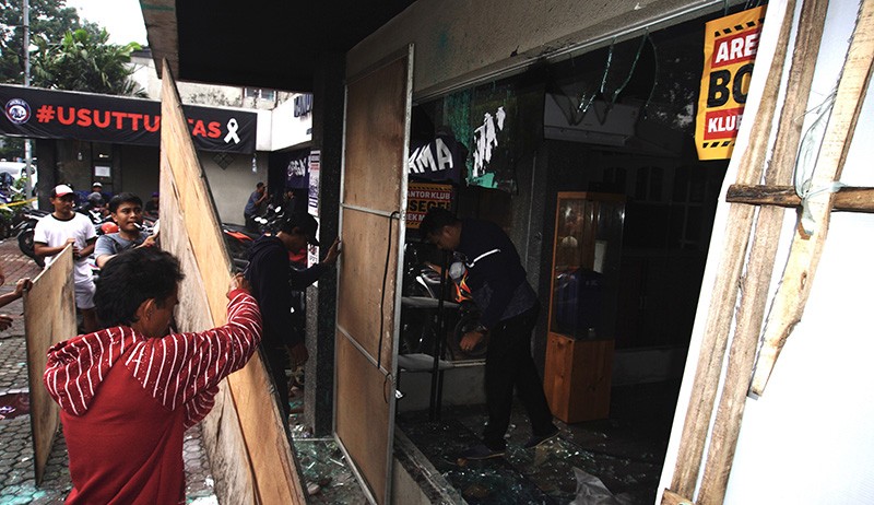 Begini Kondisi Kantor Arema FC usai Diserbu Aremania - Bagian 3