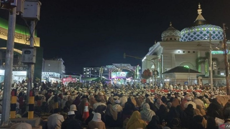 Jemaah Haul Guru Sekumpul di Martapura Banjar Diperkirakan capai 2 Juta Orang