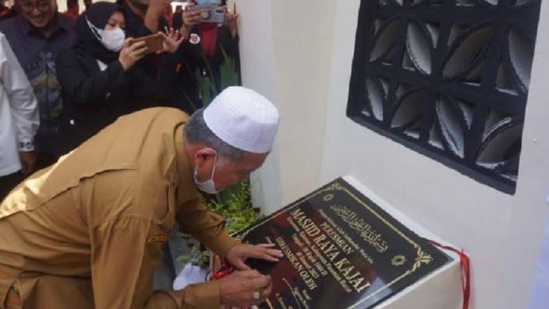 Sempat Runtuh akibat Gempa, Masjid Raya Kajai di Pasaman Barat Selesai Dibangun