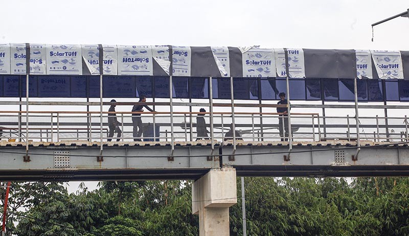 Progres Pembangunan Skybridge Bojonggede Capai 90 Persen - Bagian 3