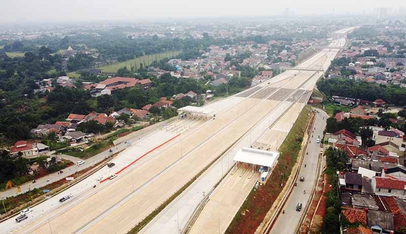 Pembangunan Tol Cinere-Jagorawi Seksi 3, Simpang Susun Krukut Segera Tersambung - Bagian 3