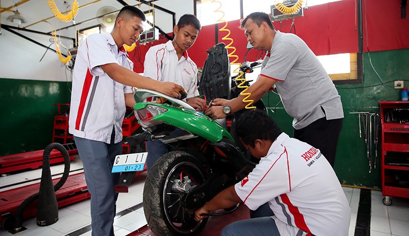 Motor Listrik Karya Siswa SMK di Blitar Mampu Tempuh Jarak  75 Kilometer  - Bagian 1