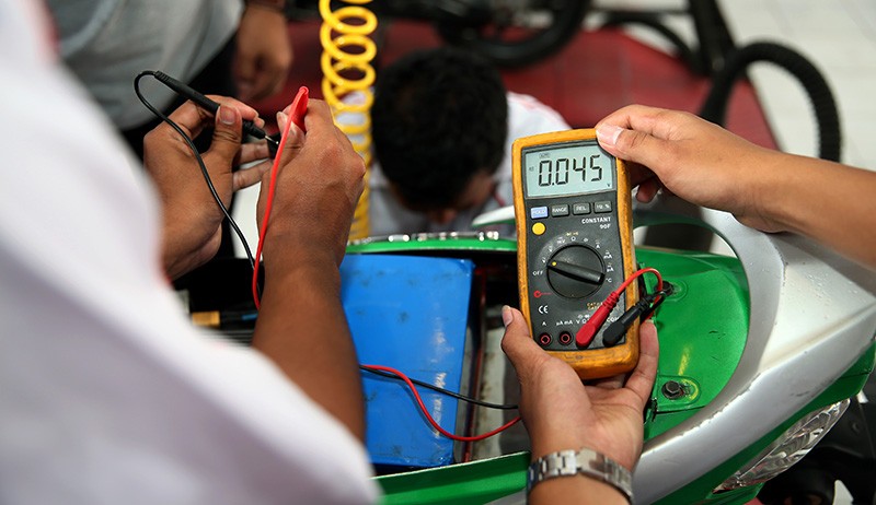 Motor Listrik Karya Siswa SMK di Blitar Mampu Tempuh Jarak  75 Kilometer  - Bagian 2