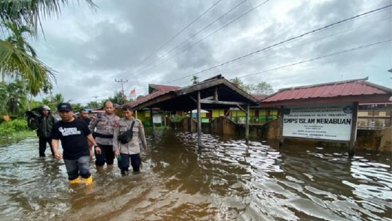 Bencana Banjir Di Sambas Kalimantan Barat, BNPB : 37.344 Jiwa Terdampak