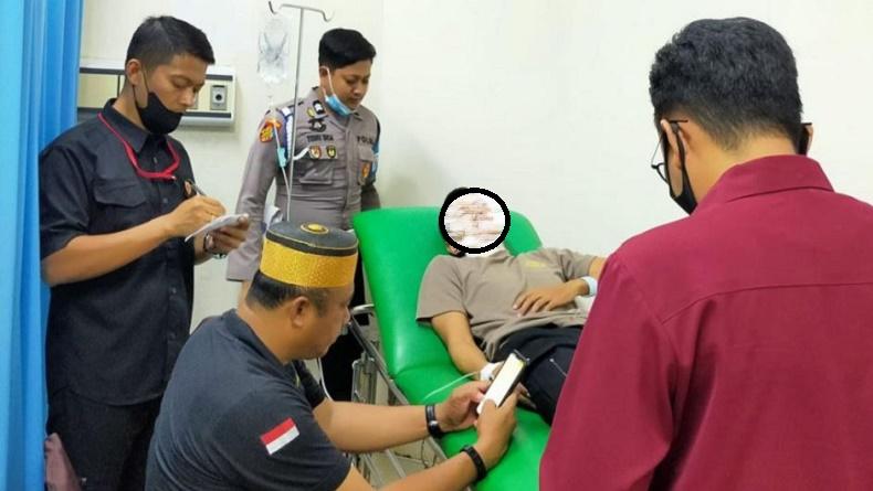 Makassar Heboh, Anggota Polisi Coba Bunuh Diri Sayat Leher dan Tusuk Perut
