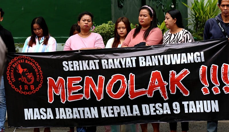 Aksi Tolak Jabatan Kades 9 Tahun: Peluang Korupsi Lebih Besar - Bagian 1