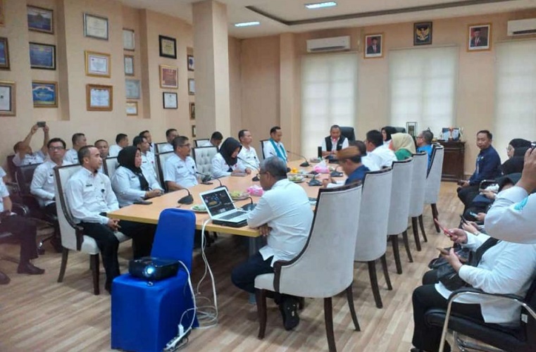 Pemkot Kotamobagu Belajar Administrasi dan Pelayanan Publik di Bone Bolango