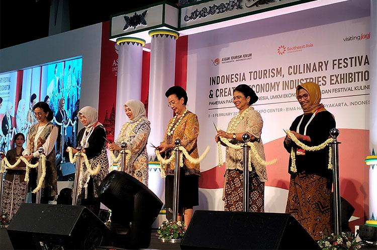 Beberapa Jam Dibuka, Transaksi Pameran Parekraf ATF 2023 Capai Rp1,4 miliar