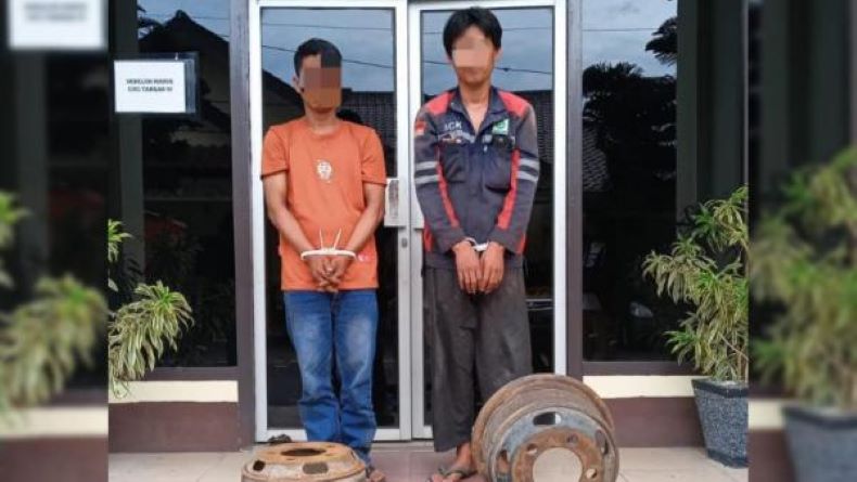 Terlibat Kasus Pencurian, 2 Pekerja Bengkel di Bangka Ditangkap Polisi